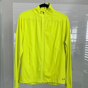 Under Armour Bright Yellow Athletic Jacket